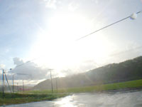 雨が止んだ